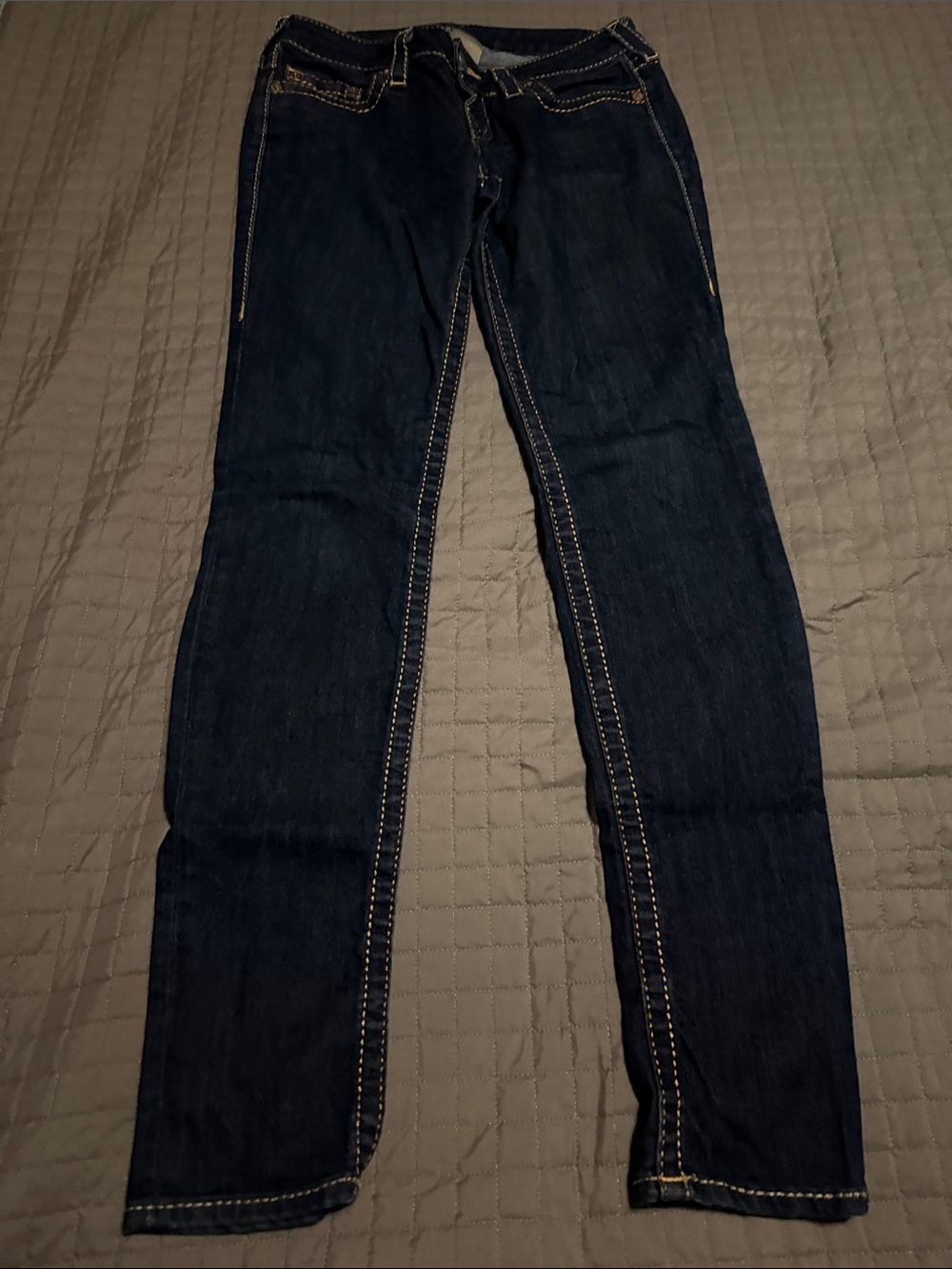 True religion Dark Blue Women’s Slim Straight Jeans